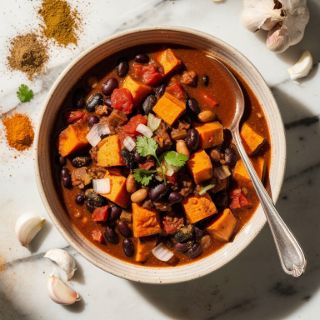 Sweet Potato & Black Bean Chili