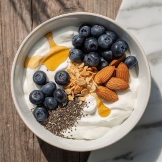 Blueberries Greek Yogurt Bowl #6