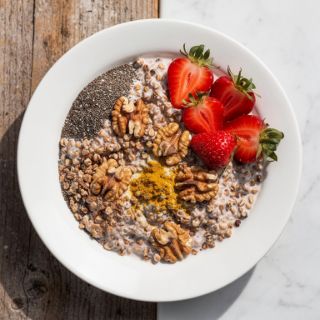 Strawberries Overnight Buckwheat #13