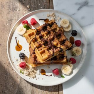 Vegan Waffles (Breakfast)