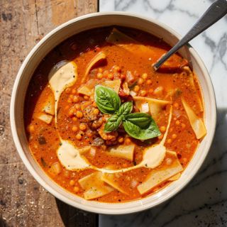 Vegan Lasagna Soup