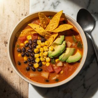 Vegan Tortilla Soup