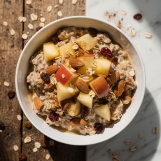 Baked Apple Cinnamon Oatmeal