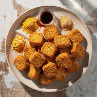 Crispy Baked Tofu Nuggets