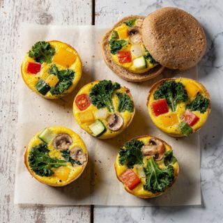 Kale Egg Breakfast Cups