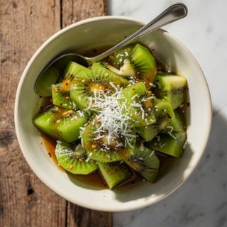 Sweet and Spicy Kiwi Cups