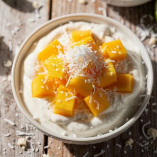 Tropical Yogurt Parfait Vegan