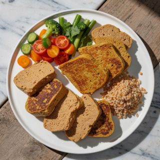 2-Ingredient Red Lentil Tofu