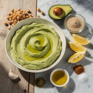 Avocado Tahini Hummus