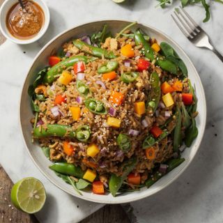 Brown Rice Miso Salad