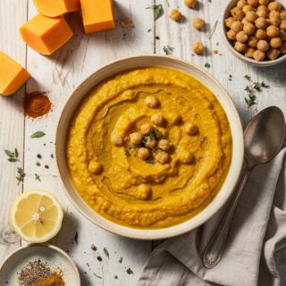 Butternut Squash Chickpea Soup