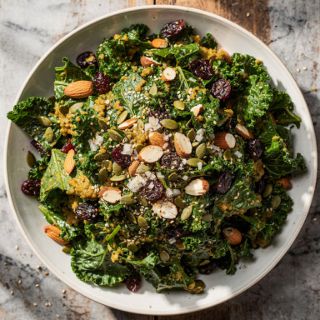 Massaged Umami Kale Salad