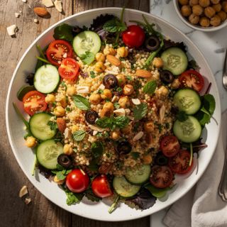 Warm Pearl Couscous Salad