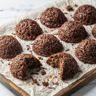 Chocolate Coconut Macaroons