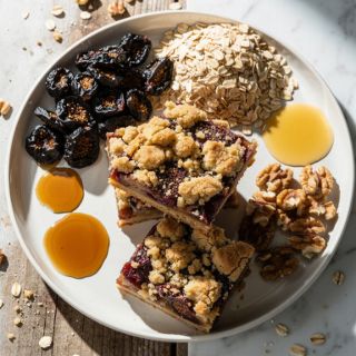 Fig Jam Crumble Bars