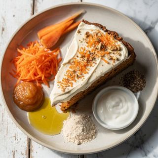 Gluten-Free Carrot Cake (dairy-free cream cheese frosting!)