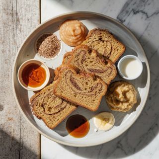 Cinnamon Bun Banana Bread (gluten-free)