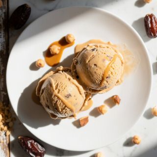 Chickpea Peanut Butter Ice Cream