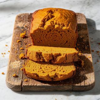 Pumpkin Bread (gluten-free, oil-free)