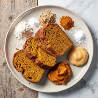 Naturally Sweetened Pumpkin Bread