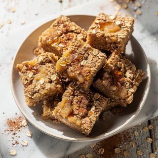 Apple Oatmeal Bars