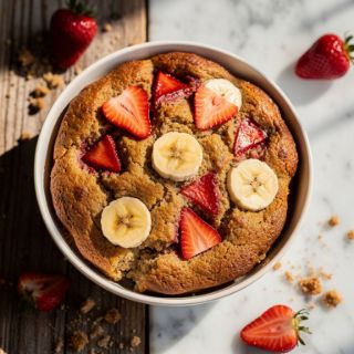 Strawberry Banana Bread