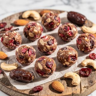 Cranberry Energy Bites