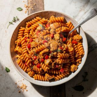 Chicken Enchilada Pasta