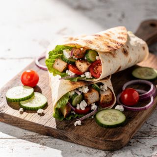 Greek Chicken Wrap