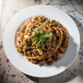 Italian Ground Turkey & Veggie Skillet