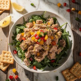 Simple Lemony Tuna Salad