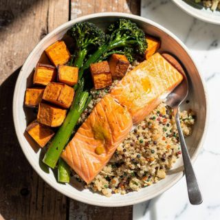 Easy Salmon Meal Prep Bowl