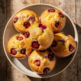 Cranberry Orange Muffins