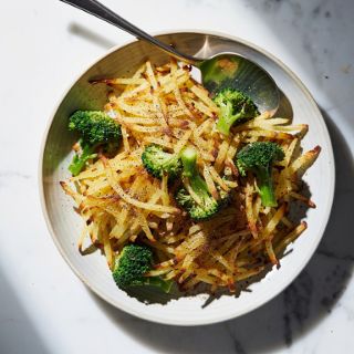 Broccoli Potato Hashbrowns (healthy!)