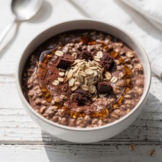 Protein Brownie Overnight Oats