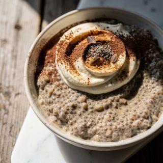 Tiramisu Chia Pudding