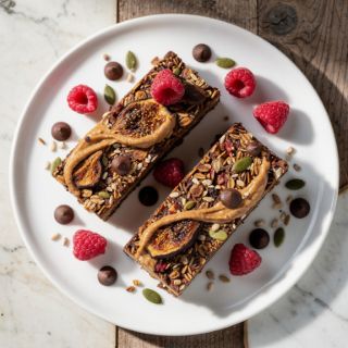 Dark Chocolate Raspberry Granola Bars (better than store-bought!)