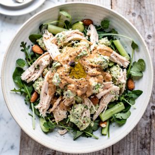 Almond Butter Chicken Salad