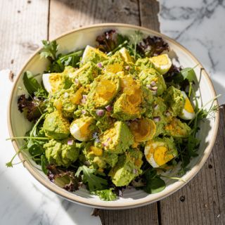Curried Avocado Egg Salad