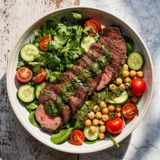Chimichurri Steak Salad