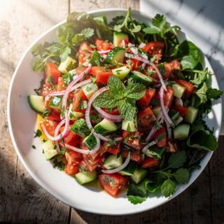 Easy Shirazi Salad