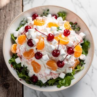 Light Ambrosia Fruit Salad Recipe