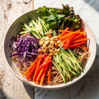 Spring Roll in a Bowl