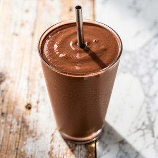 Malted Chocolate Cauliflower Smoothie