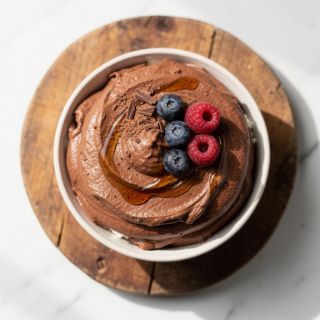 Cottage Cheese Chocolate Mousse