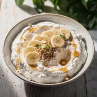 High-Protein Banana Pudding