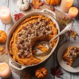 Healthy Sweet Potato Casserole